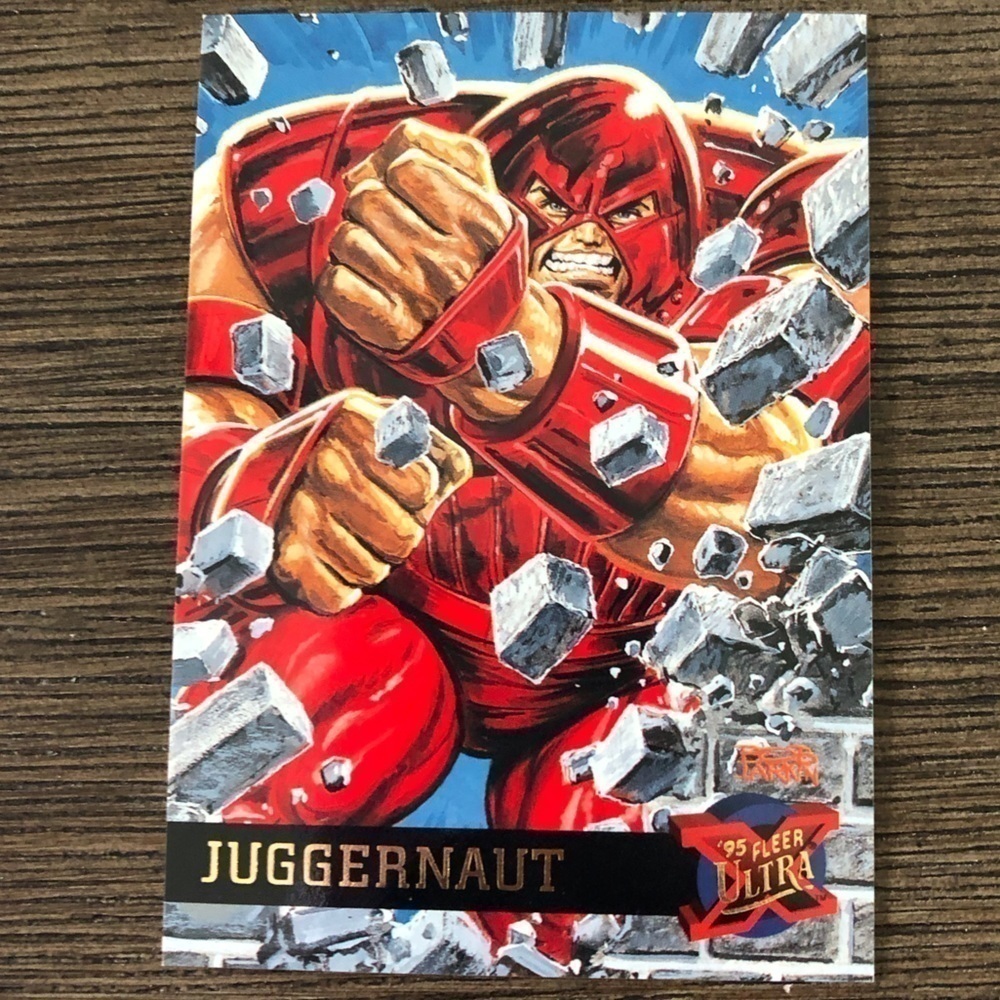 X-Men ’95 Fleer Ultra trading card: Juggernaut #26
